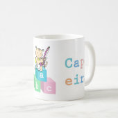 Caneca de capoeira para crianças kaffeetasse (VorderseiteRechts)