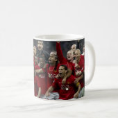 Caneca de Futebol 11 oz Cerâmica W-PT ZLE Kaffeetasse (VorderseiteRechts)