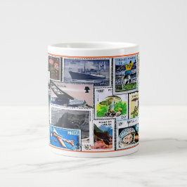 Caneca  de porcelana extra Jumbo-Tasse