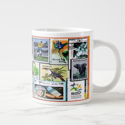 Caneca  de porcelana extra Jumbo-Tasse (Rechts)