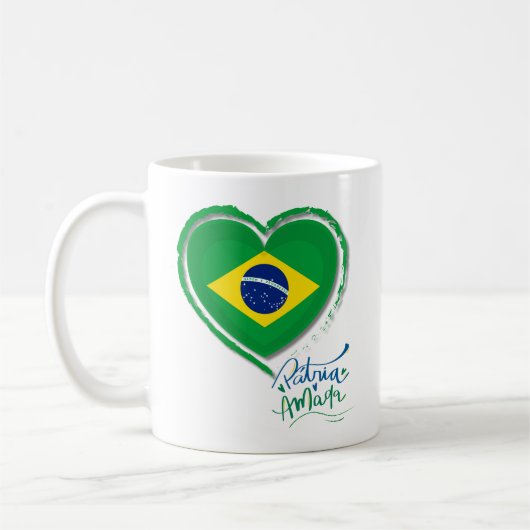 Caneca do Brasil Kaffeetasse (Links)