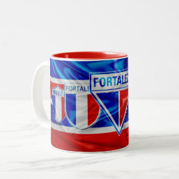 Caneca do Fortaleza Zweifarbige Tasse