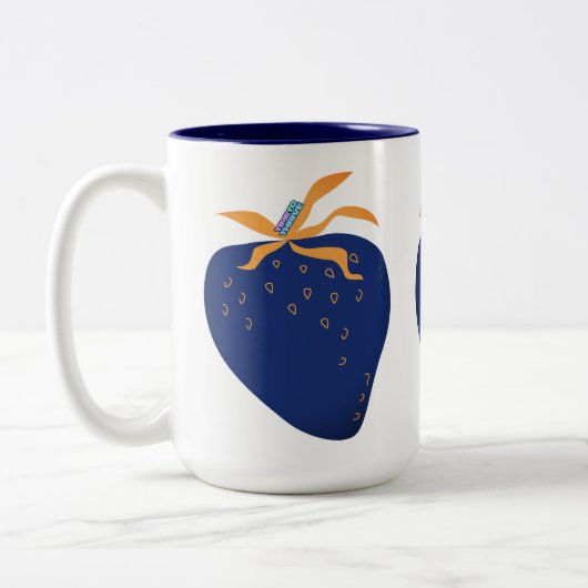 CANECA EM DOIS TONS - DELICADEZA ABSTRATA ZWEIFARBIGE TASSE (Links)