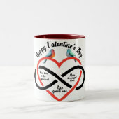 Caneca em dois tons, namorados  zweifarbige tasse (Mittel)