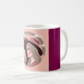 caneca estampada garota cowgirl kaffeetasse (VorderseiteRechts)