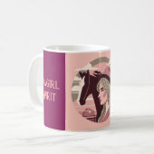 caneca estampada garota cowgirl kaffeetasse (Vorderseite Links)