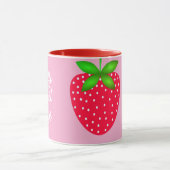 caneca estampada morango tasse (Zentrum)