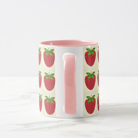 caneca estampada morango tasse (Griff)