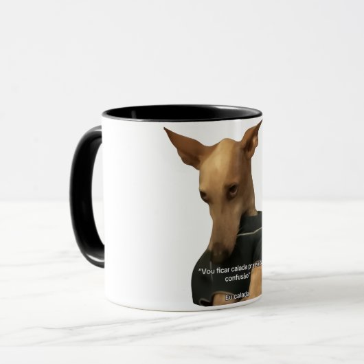 Caneca - Eu calada Tasse (Vorderseite Links)