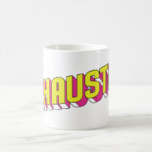 Caneca "Exhausted" Kaffeetasse (Mittel)