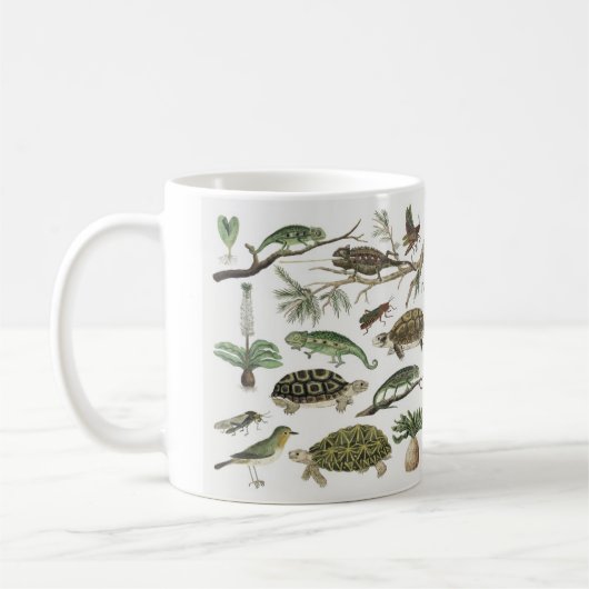 Caneca FAUNA E FLORA DO BRASIL 325 ml Kaffeetasse (Links)