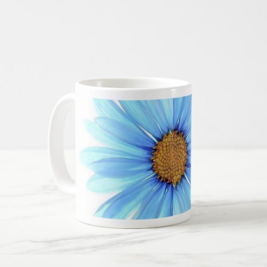 caneca flor azul kaffeetasse (Vorderseite Links)