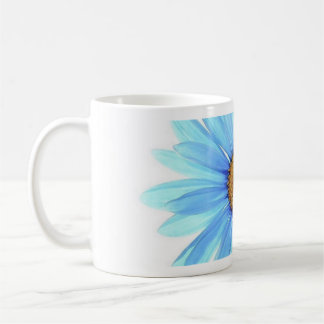 caneca flor azul kaffeetasse