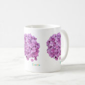 Caneca Flor Hortência Kaffeetasse (VorderseiteRechts)