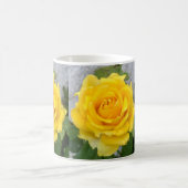 Caneca Flor Rosa Amarela Kaffeetasse (Mittel)