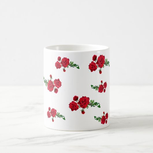 Caneca Florida Rosas Kaffeetasse (Mittel)