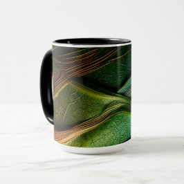Caneca folhagem mágica tasse