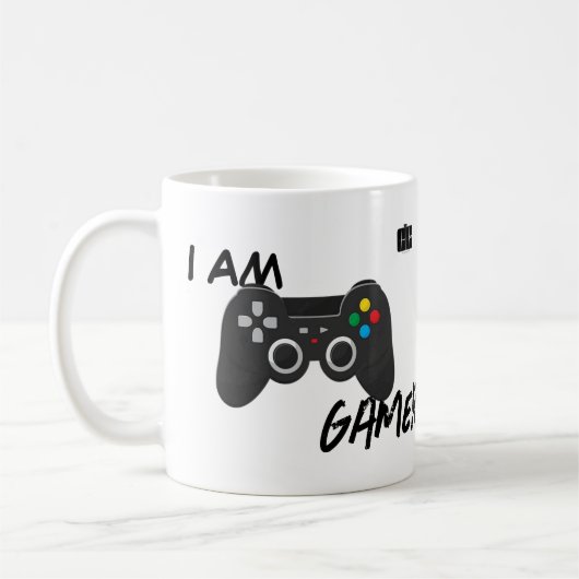 Caneca Gamer Company Edu Kaffeetasse (Links)