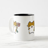 Caneca Gatinho Zweifarbige Tasse (Vorderseite Links)