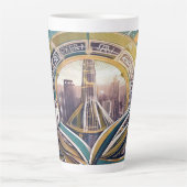 Caneca grande para café latte milchtasse (Vorderseite)