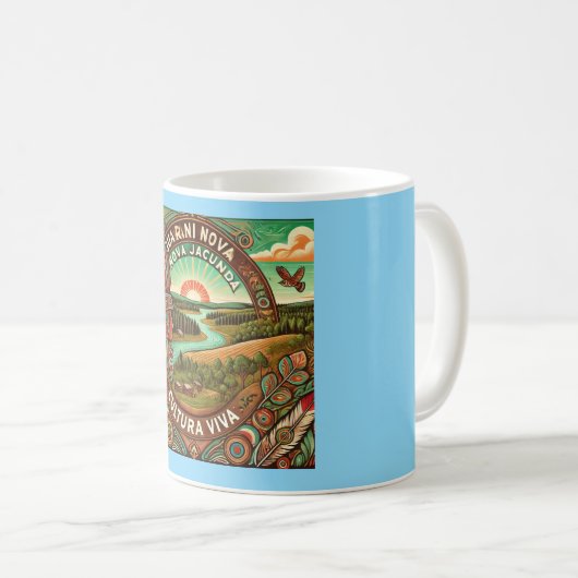 Caneca "Guarani Nova Jacundá Cultura Viva" Kaffeetasse (VorderseiteRechts)