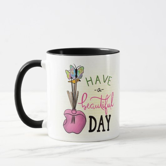 Caneca Have a beautiful day Tasse (Links)