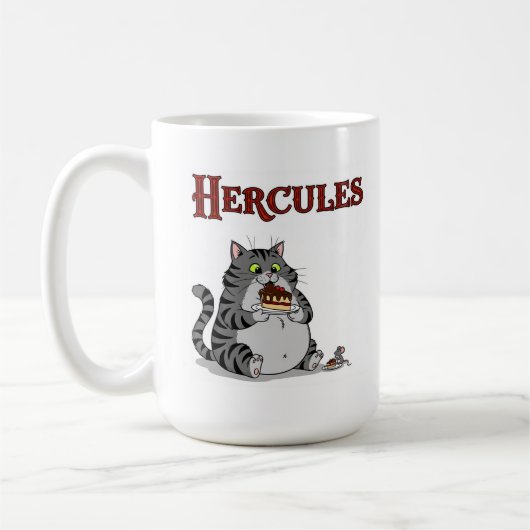 Caneca Hercules Bolo e Rato Kaffeetasse (Links)