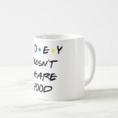 Caneca Joey Doesn't Share Food Kaffeetasse (VorderseiteRechts)