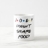 Caneca Joey Doesn't Share Food Kaffeetasse (Mittel)