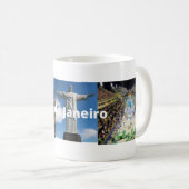 Caneca lembrança de Rio de Janeiro Kaffeetasse (VorderseiteRechts)
