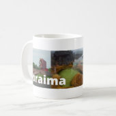 Caneca lembrança de Roraima Brasil Kaffeetasse (Vorderseite Links)