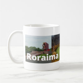Caneca lembrança de Roraima Brasil Kaffeetasse