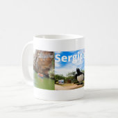 Caneca lembrança de Sergipe Brasil Kaffeetasse (Vorderseite Links)