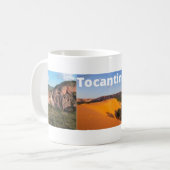Caneca lembrança de Tocantins Brasil Kaffeetasse (Vorderseite Links)