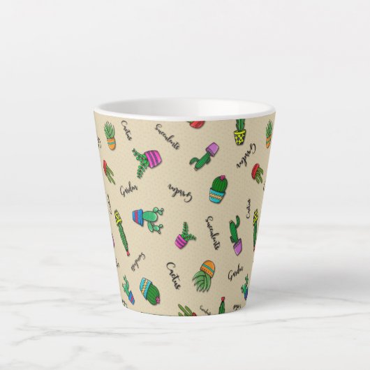 Caneca Linha Cactus Milchtasse (Vorderseite)