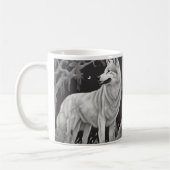 Caneca Lobo da noite Kaffeetasse (Links)