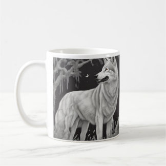 Caneca Lobo da noite Kaffeetasse