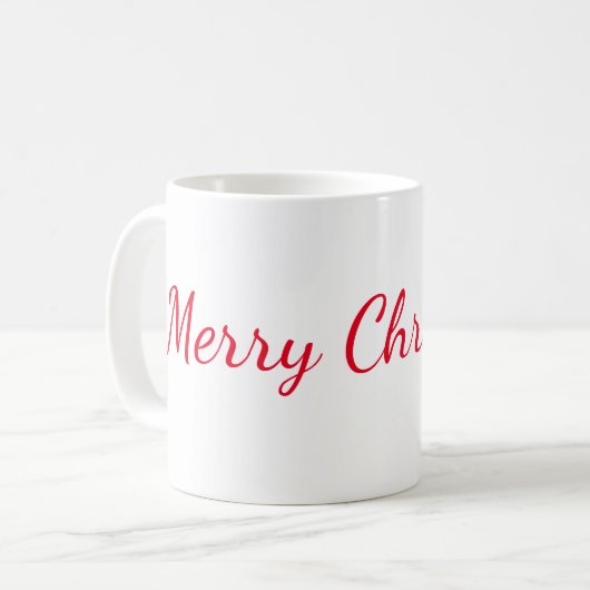 Caneca Merry Christmas Kaffeetasse (Vorderseite Links)