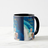 caneca/meu Pai Herói Tasse (VorderseiteRechts)