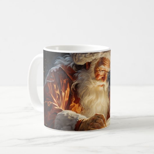 Caneca (Mug) Bom Velhinho Kaffeetasse (Vorderseite Links)