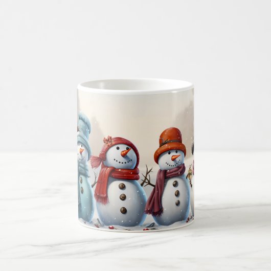 Caneca (Mug) Bonecos de Neve Kaffeetasse (Mittel)