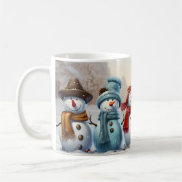 Caneca (Mug) Bonecos de Neve Kaffeetasse