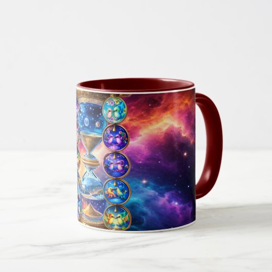 Caneca (Mug) Tempo dos Beija-Flores Tasse (VorderseiteRechts)