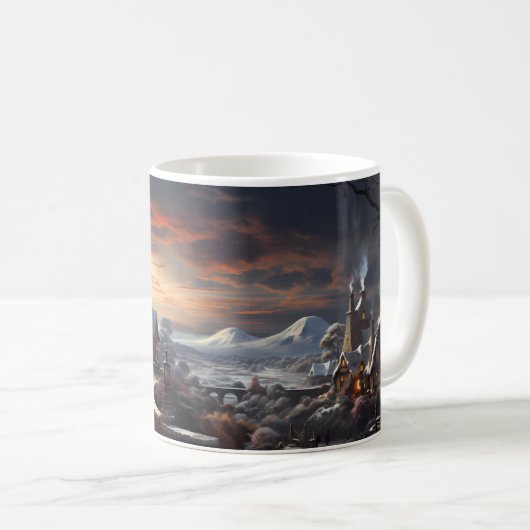 Caneca (Mug) Vila Natalina Kaffeetasse (VorderseiteRechts)