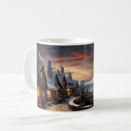 Caneca (Mug) Vila Natalina Kaffeetasse