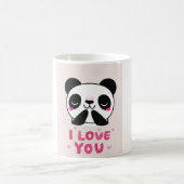 caneca panda coração desenho kaffeetasse (Mittel)