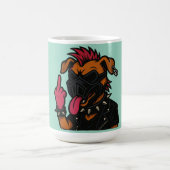 Caneca para café cachorro maluco kaffeetasse (Mittel)