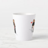 Caneca para café latte milchtasse (Vorderseite)