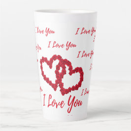 Caneca para Café Latte Romântica Milchtasse