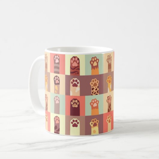 Caneca Pata Gato Kaffeetasse (Vorderseite Links)
